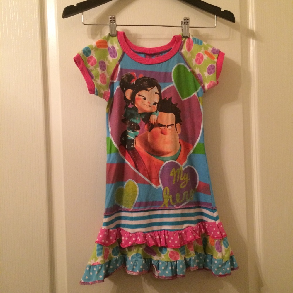 Wreck It Ralph Custom Shirt Dress